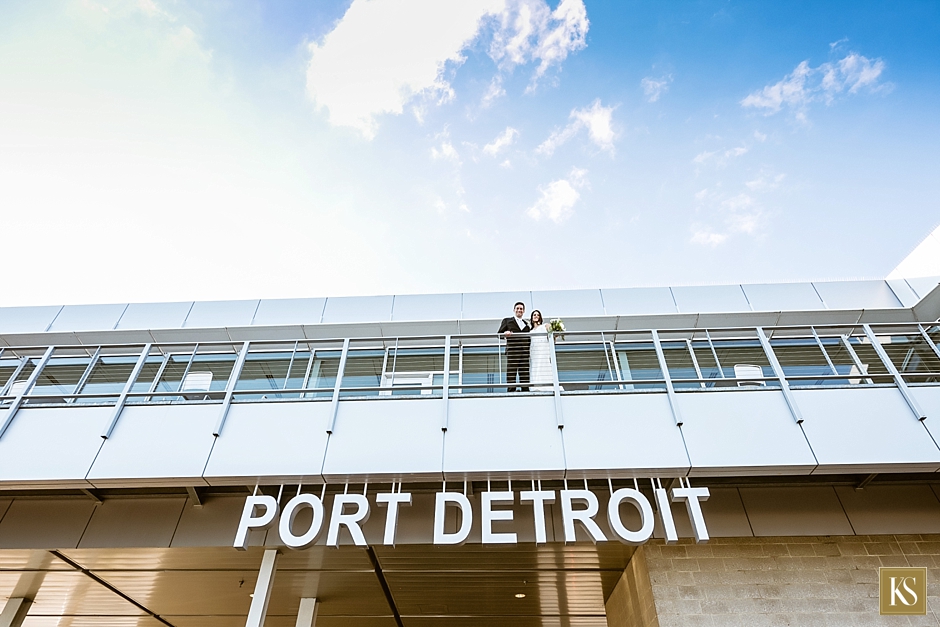 Waterview Loft Wedding Pictures, Detroit Wedding Venues